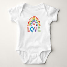 LIEBE Helle Farbe Regenbogen Kinderwagen