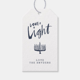 Liebe + Heller Chanukka-Geschenk-Umbau - Geschenkanhänger