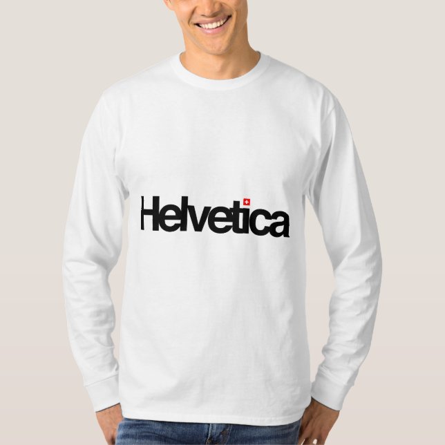 Liebe-Helveticamit kapuze T-Shirt (Vorderseite)