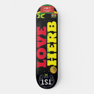 LIEBE HERB JMT JAMAICA 8 1/4" Skateboarddecke Skateboard