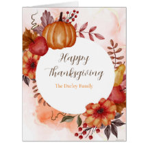 Liebe Herbstglücklich Danksagungen Grüße Feiertage