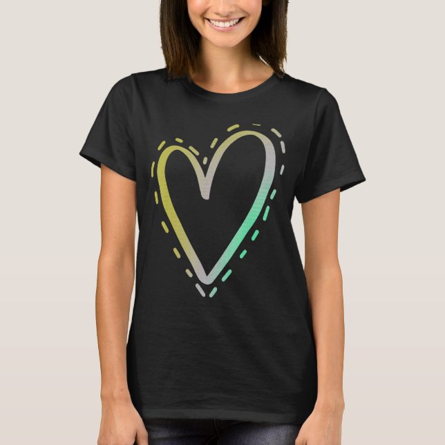 Liebe Herz 22 T-Shirt (Vorderseite)
