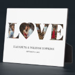 Liebe - Herz 4 Foto Fotoplatte<br><div class="desc">Modernes und elegantes Design gedruckt Maßgeschneiderte Liebe Heart 4 Foto Plaque,  die mit Ihrem Text angepasst werden kann. Bitte klicken Sie auf den Button "Anpassen" und verwenden Sie unser Design-Tool,  um diese Vorlage zu ändern. Karo im Grafikdesign-Store für andere Produkte,  die diesem Design entsprechen!</div>