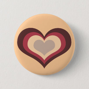 Liebe Herz Button