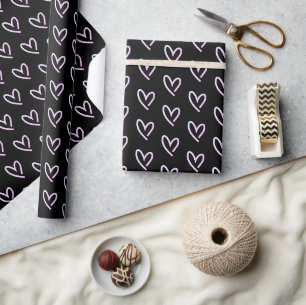 Liebe Herz Geschenkpapier