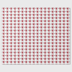 Liebe Herz Geschenkpapier