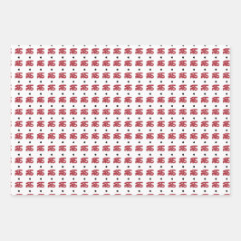 Liebe Herz Geschenkpapier Set