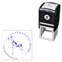 Liebe Herz Große Dane Briefmarke