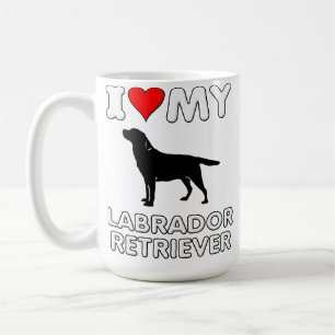 Liebe-Herz Labrador-Retriever-I meine Tasse