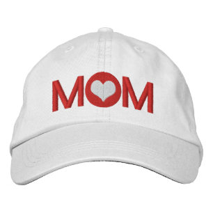 Liebe Herz Mama Bestickte Baseballkappe