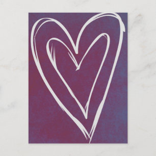 Liebe Herz Postkarte