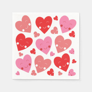 Liebe Herz Serviette
