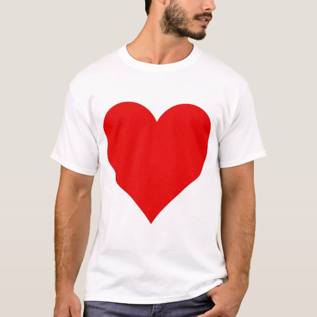 Liebe - Herz T-Shirt (Vorderseite)