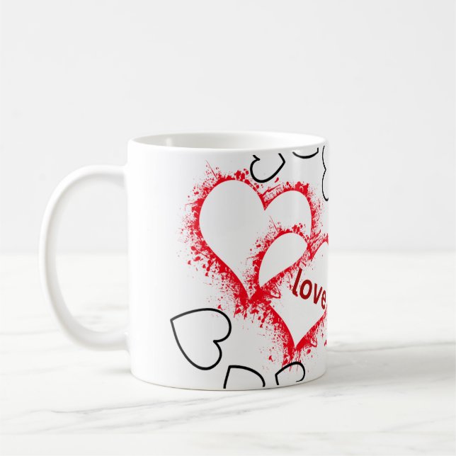 Liebe Herz Tasse (Links)