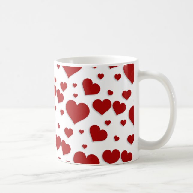 Liebe-Herz-Tasse Kaffeetasse (Rechts)