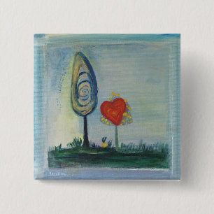 Liebe, Herz, Valentine Abzeichen Button