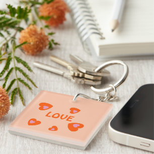 LIEBE HERZ VALENTINE BIRTHDAY GIFT SCHLÜSSELANHÄNG SCHLÜSSELANHÄNGER