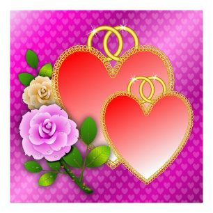 Liebe Herz Valentinstag-20362 Fotodruck