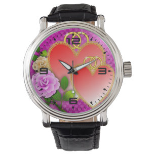 Liebe Herz Valentinstag Armbanduhr