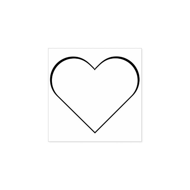 Liebe Herz Valentinstag Kunst  Kunst Kunsthandwerk Gummistempel (Prägung)