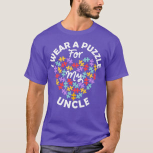 Liebe Herzautismus Bewusstsein ich trage ein Puzzl T-Shirt