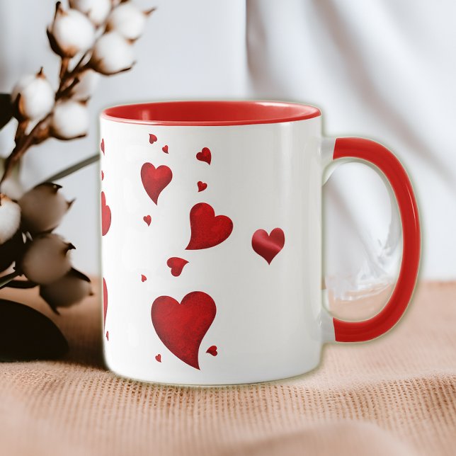 Liebe Herzen 2 Tasse (Von Creator hochgeladen)