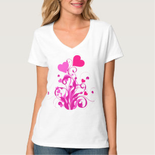 Liebe Herzformen T-Shirt