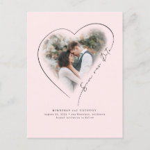 Liebe Herzlich willkommen im Save the Date Foto An