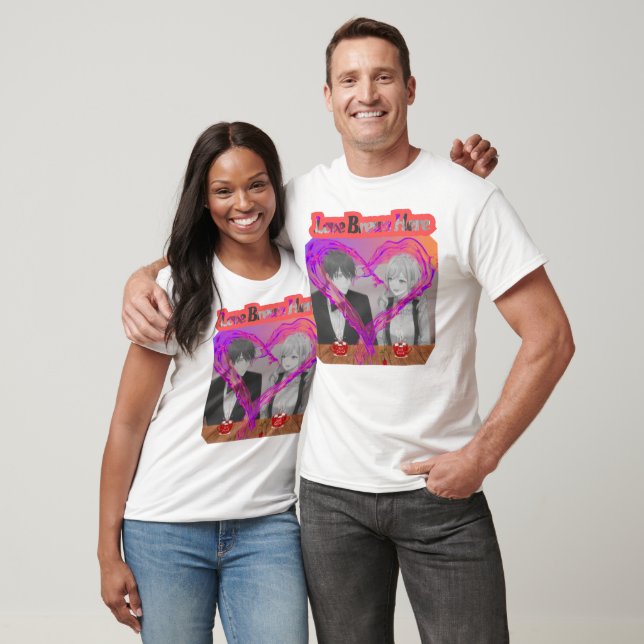 Liebe hier braut T-Shirt (Unisex)