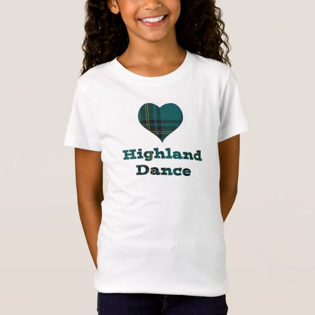 Liebe-Hochland-Tanz T-Shirt (Vorderseite)