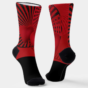 Liebe . Hochzeit  Socken