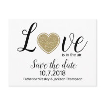 Liebe Hochzeit Speichern Sie die Datumskarte