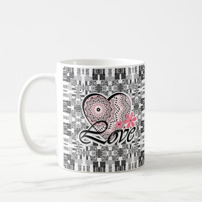 Liebe , Hochzeit , Valentinstag , Herz Kaffeetasse (Links)