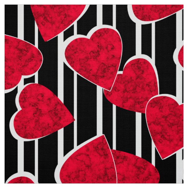 Liebe, Hochzeit, Valentinstag Stoff (Muster)