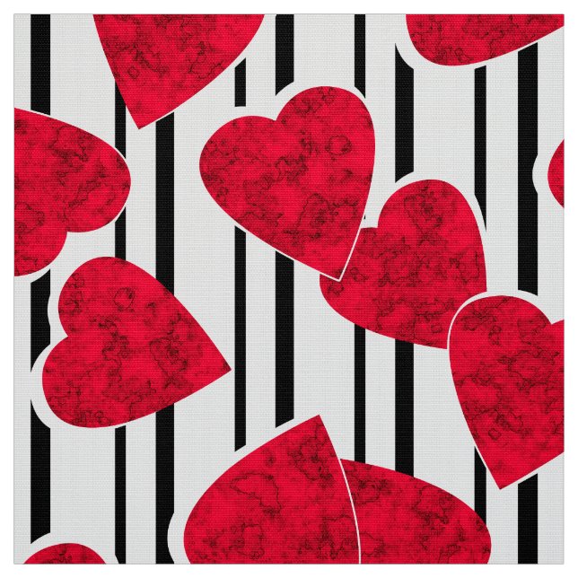 Liebe, Hochzeit, Valentinstag Stoff (Muster)