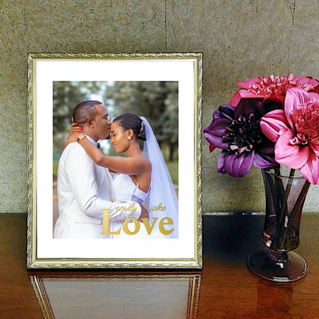 Liebe Hochzeiten von benutzerdefinierten Foto- und Foliendrucke (Von Creator hochgeladen)