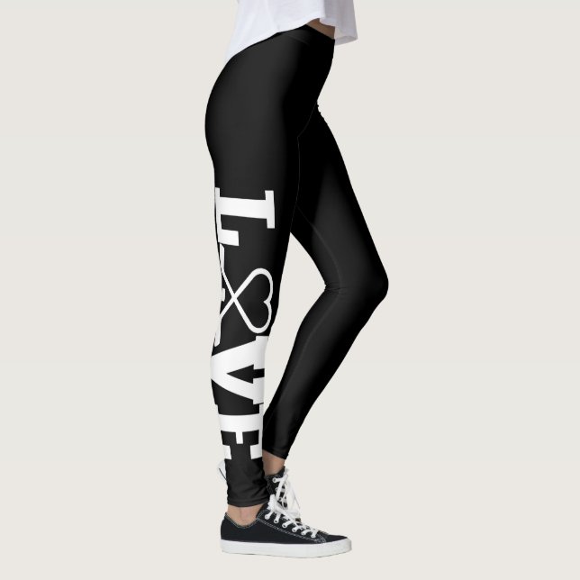 LIEBE-HOCKEY LEGGINGS (Rechts)