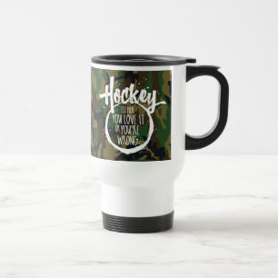 Liebe Hockey Reisebecher