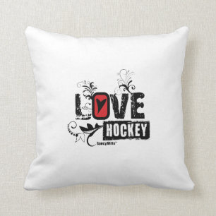 Liebe-Hockey-Strudel Kissen