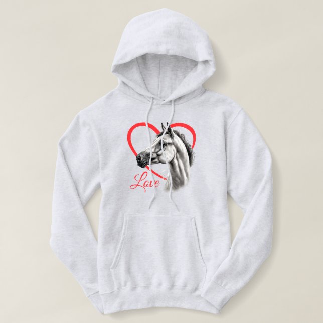 Liebe Hoodie (Design vorne)