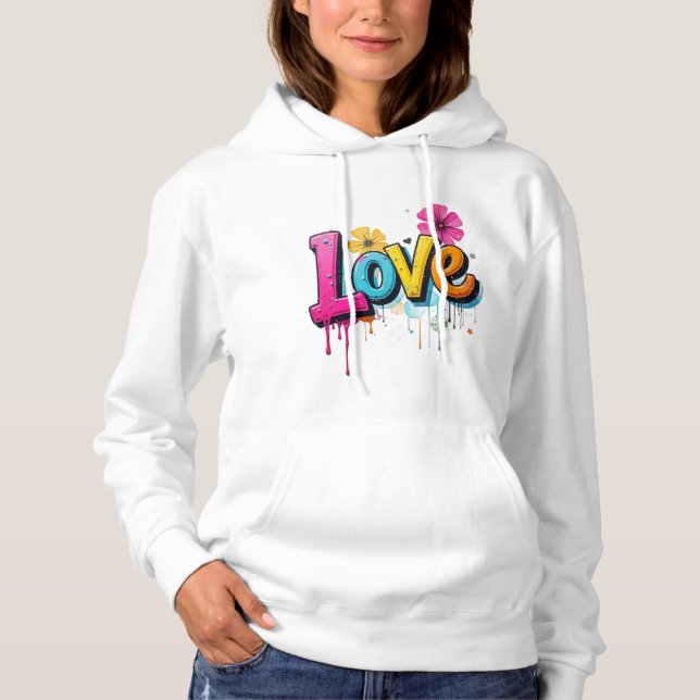 Liebe  hoodie (Vorderseite)