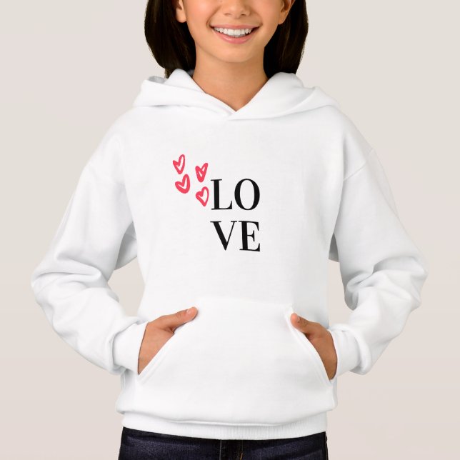 Liebe Hoodie (Vorderseite)