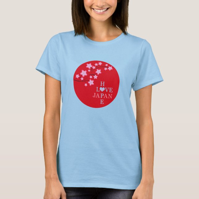 LIEBE HOPE JAPAN T-Shirt (Vorderseite)