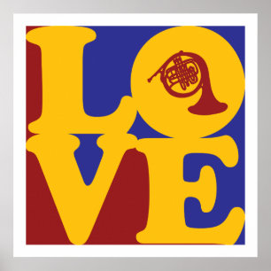 Liebe Horn Poster