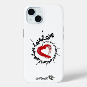 Liebe Hört iPhone 15 Fall Case-Mate iPhone Hülle