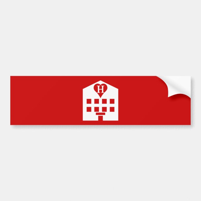 Liebe Hotel Japanese Emoji Autoaufkleber (Vorne)