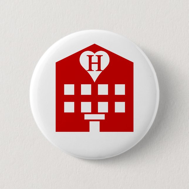 Liebe Hotel Japanese Emoji Button (Vorderseite)