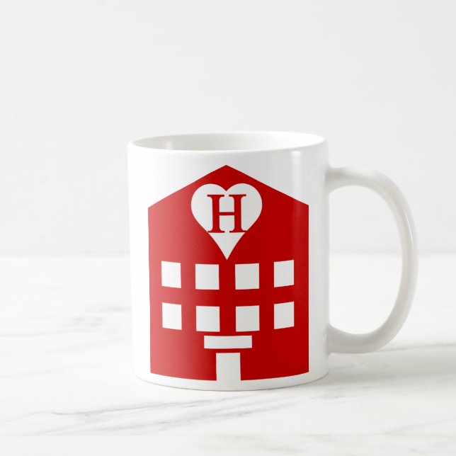 Liebe Hotel Japanese Emoji Kaffeetasse (Rechts)