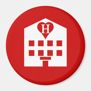 Liebe Hotel Japanese Emoji Magnet