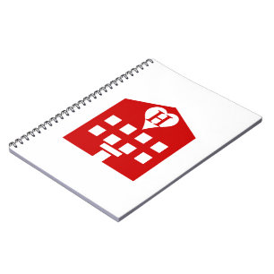 Liebe Hotel Japanese Emoji Notizblock
